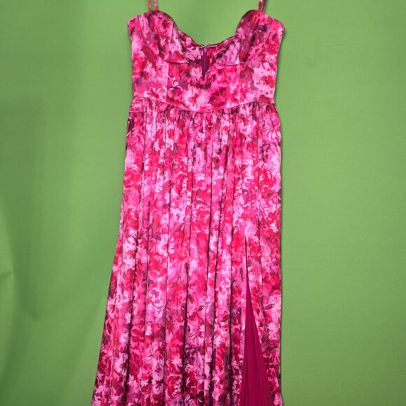 Lovers + Friends Mallory Gown – Monet Floral Print, Size M - Picture 4 of 9